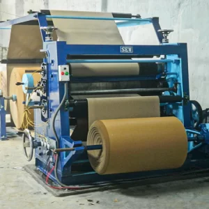 Vertical Type Single Face Paper Corrugation Machines